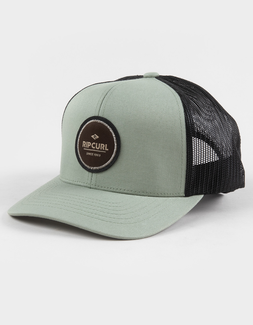 RIP CURL Routine Curve Trucker Hat - SAGE
