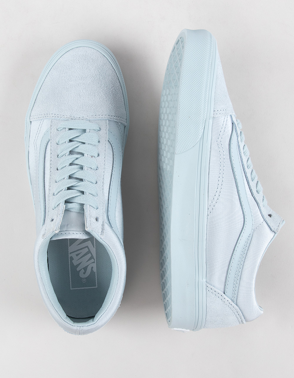VANS Old Skool Womens Shoes - LIGHT BLUE
