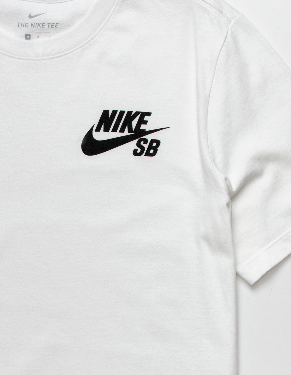 NIKE SB Logo Mens T-Shirt - WHITE | Tillys