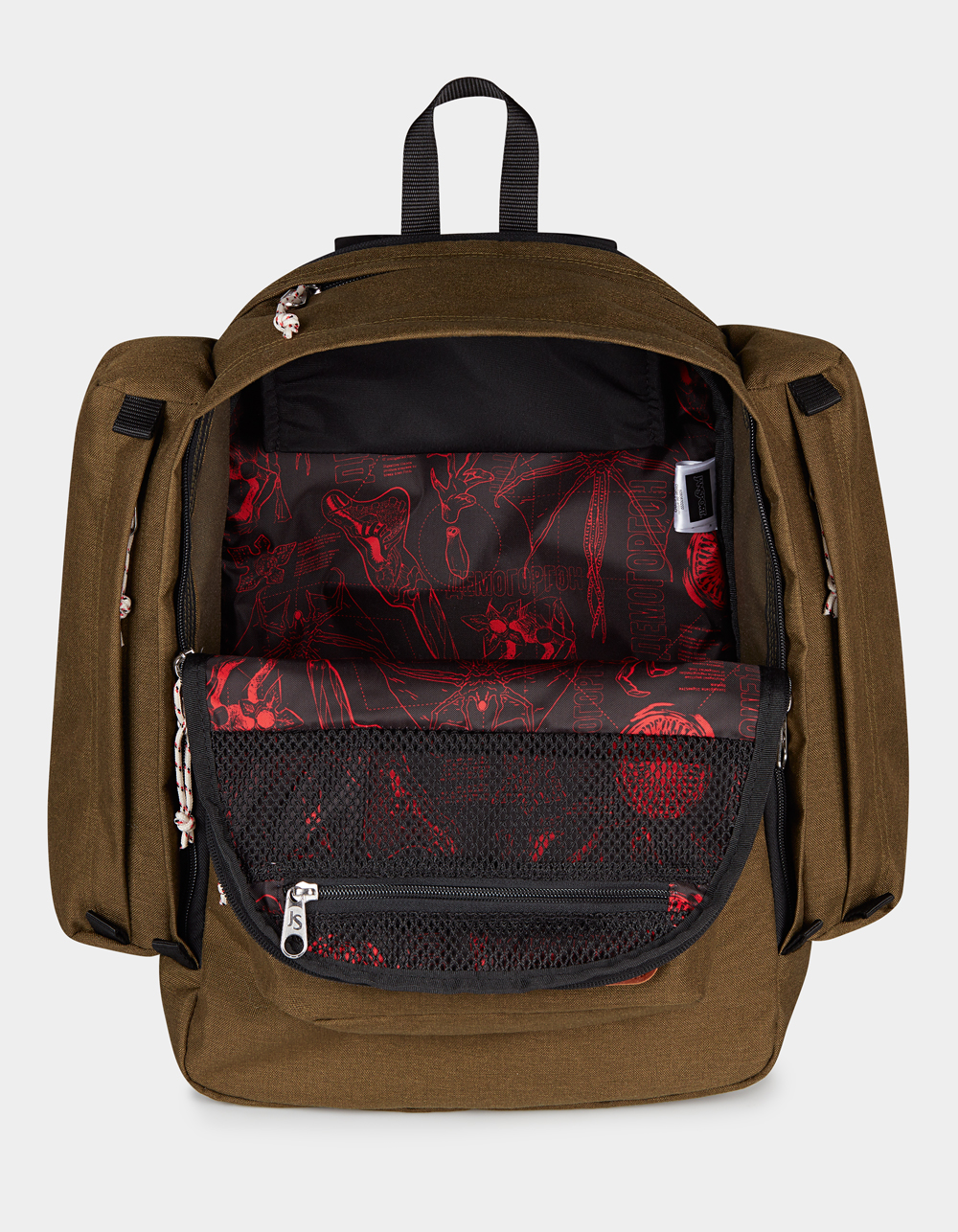 JANSPORT Stranger Things Field Pack Backpack GREEN Tillys