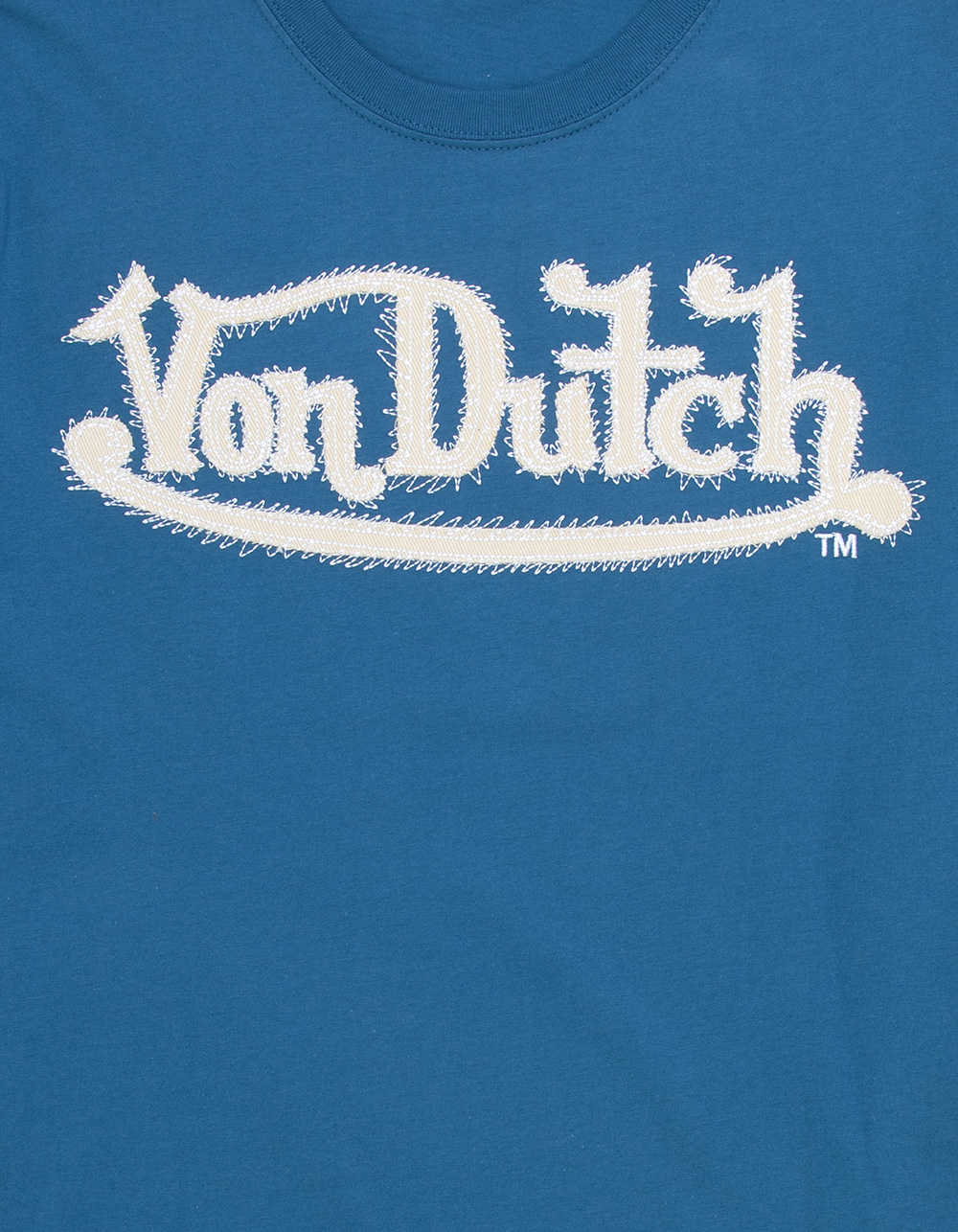 VON DUTCH Classic Patch Mens Tee - BLUE