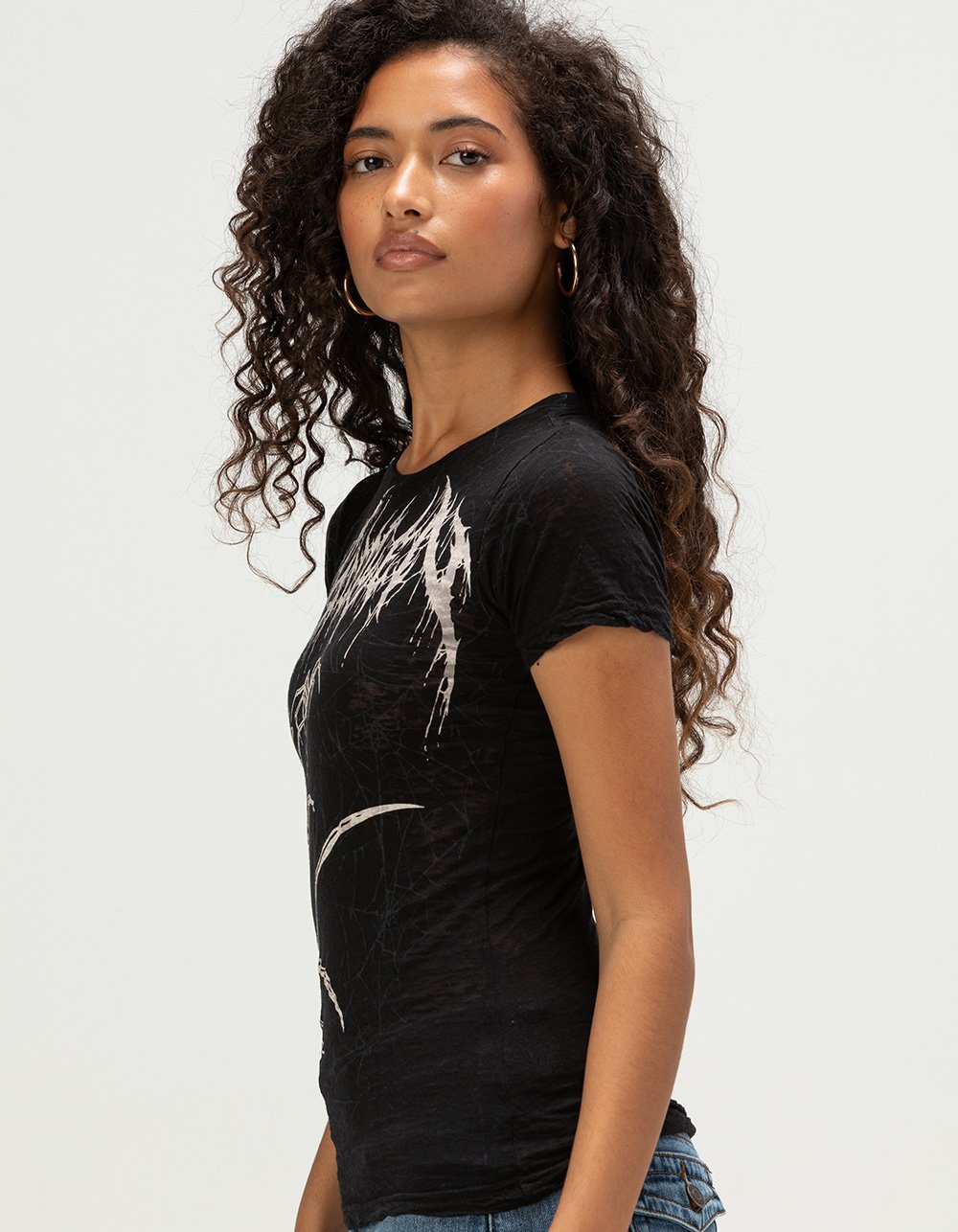 SULLEN $pyder$ Womens Fitted Tee - BLACK