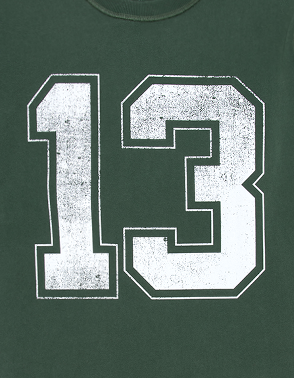 RSQ Mens Boxy Jersey Tee - GREEN/WHITE