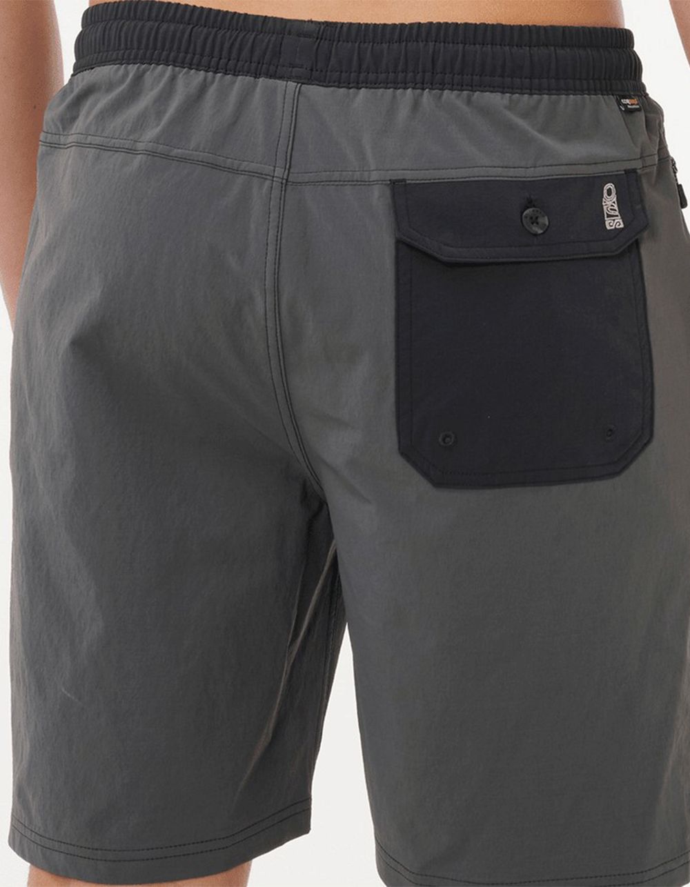 RIP CURL The Search Volley 19" Mens Boardshorts - DARK GRAY