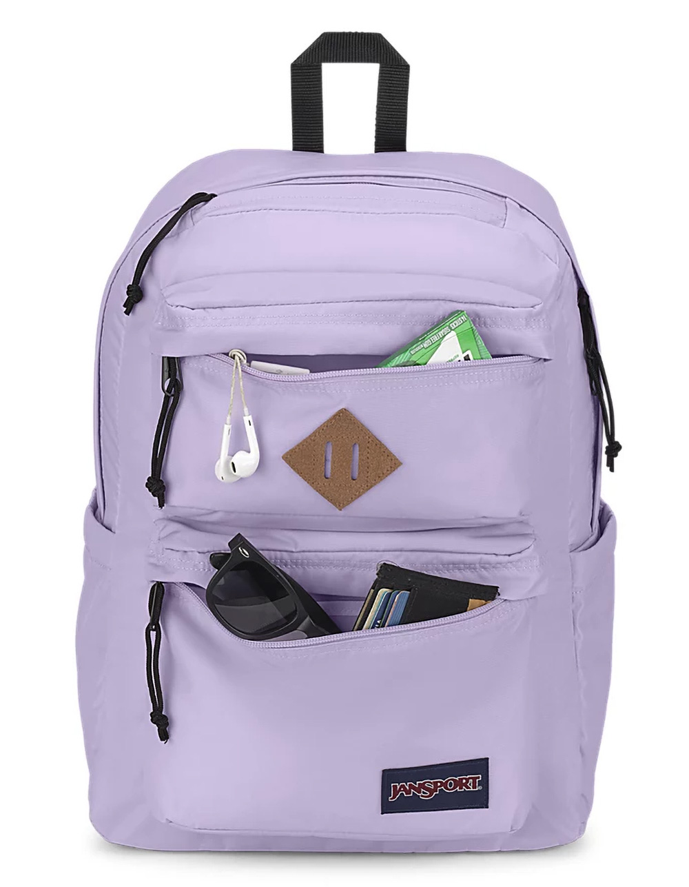 JANSPORT Double Break Backpack PASTEL LILAC Tillys