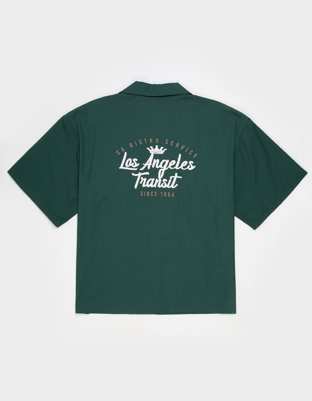 RSQ Mens Embroidered Button Up Shirt