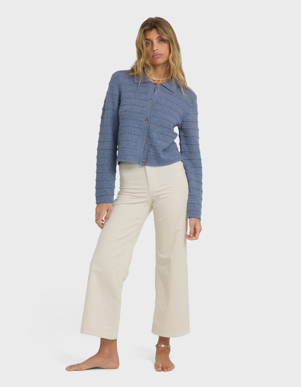 BILLABONG Ayla Sky Womens Cardigan - BLUE