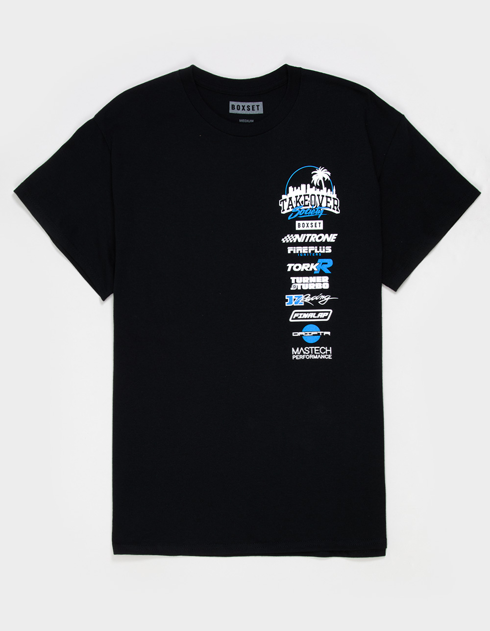 BOX SET Takeover Society Mens Tee - BLACK