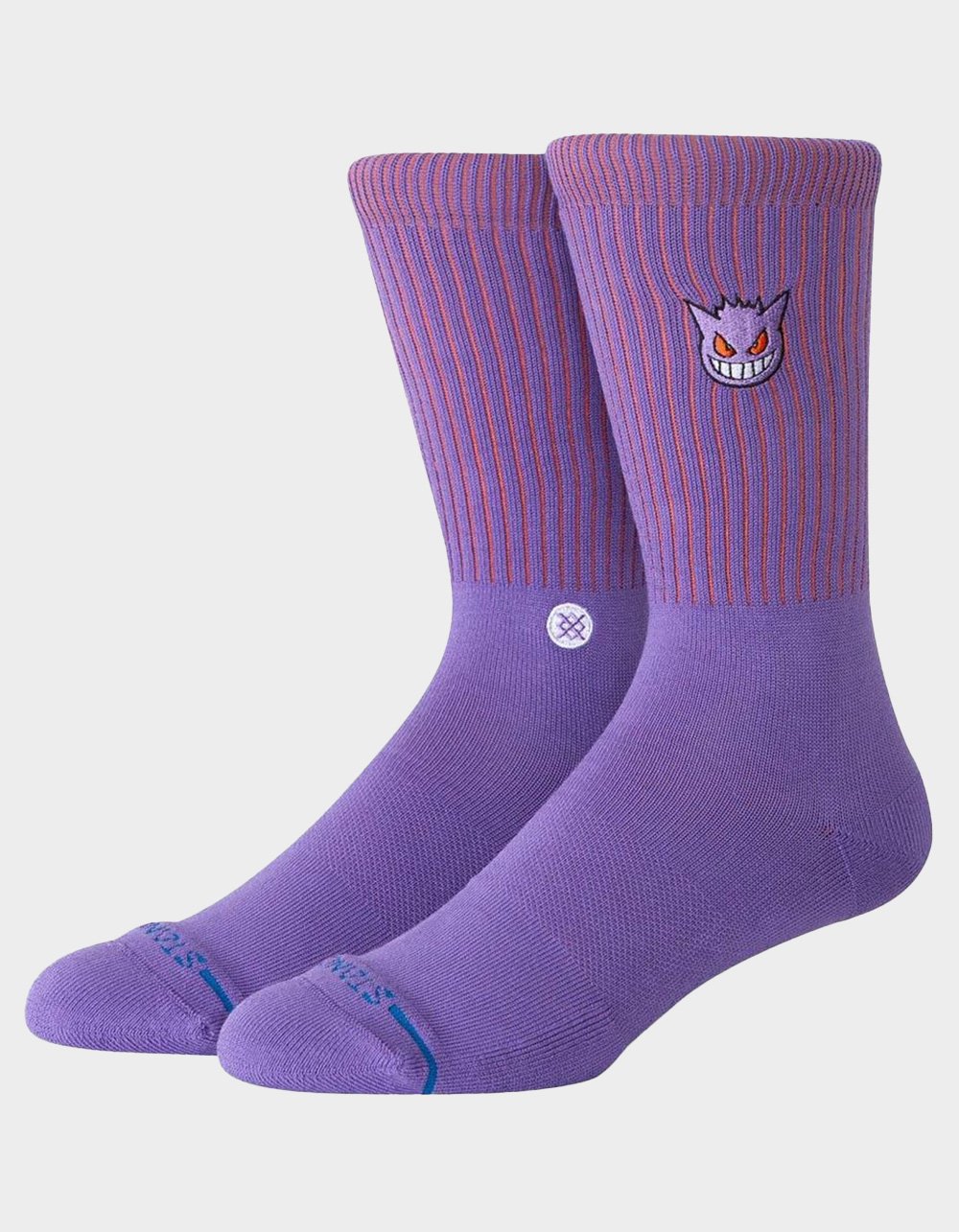 STANCE x Pokémon Gengar Crew Socks - PURPLE