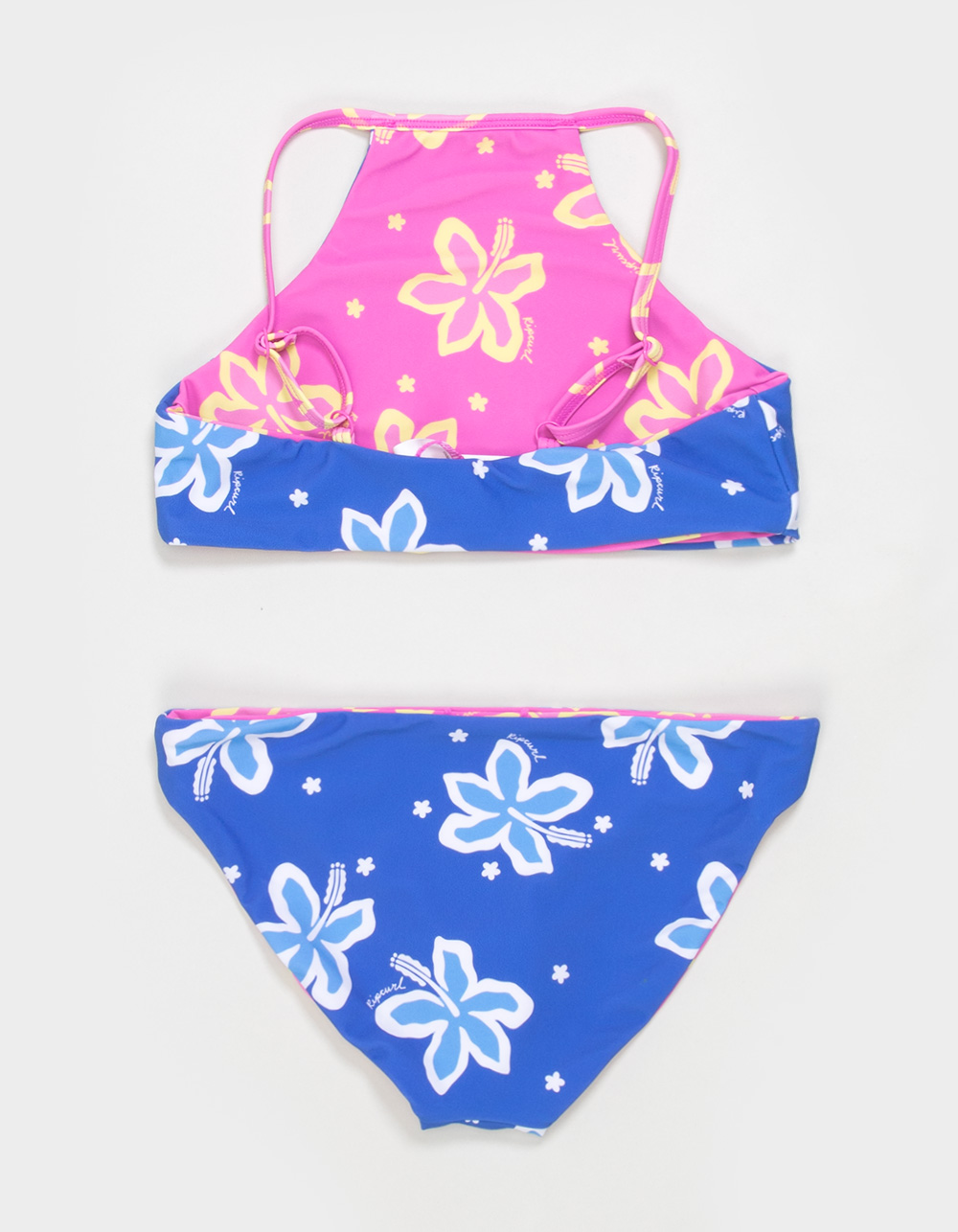 RIP CURL Tropical Dawn Girls Reversible High Neck Bikini Set - MULTI
