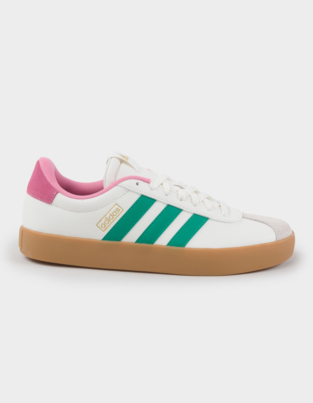 ADIDAS VL Court 3.0 Womens Shoes - WHITE/GREEN