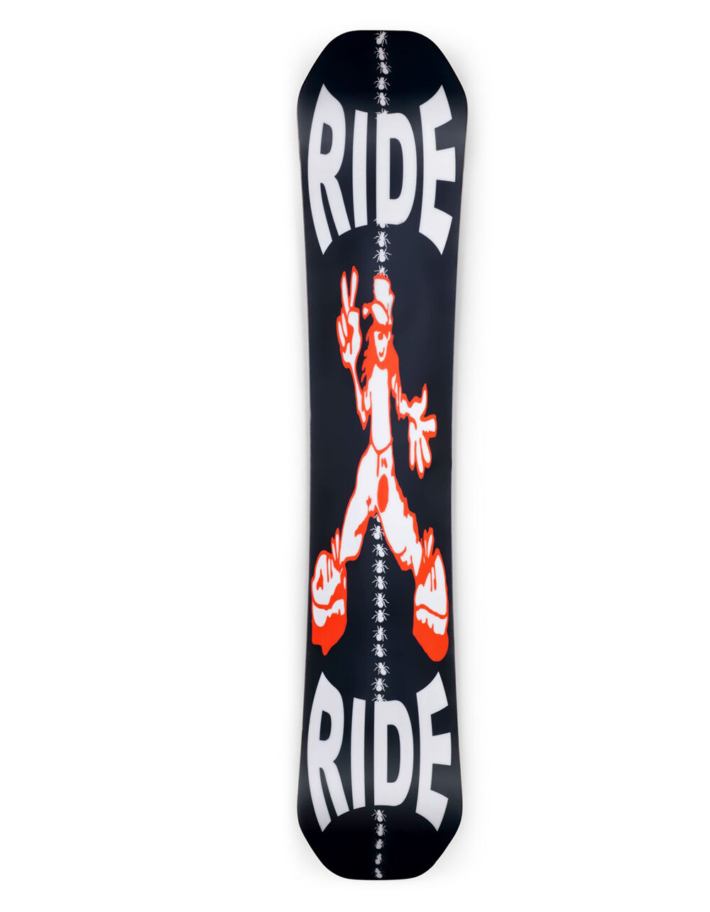 RIDE SNOWBOARDS Kink Wide Snowboard BLACK/WHITE Tillys