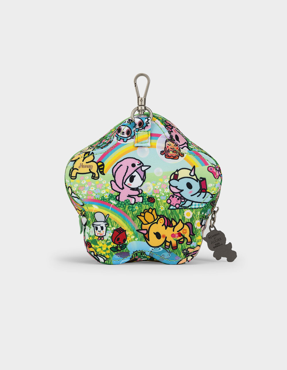 JUJUBE x tokidoki Meadow Blooms Flower Mini Bag - LT GREEN