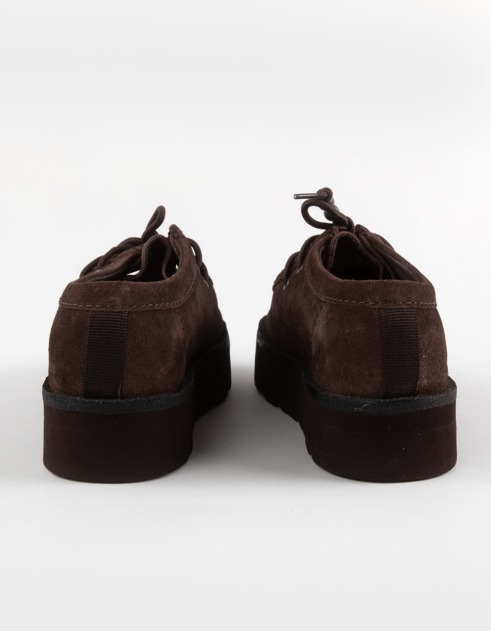 CLARKS Meare Walla Womens Shoes - CHOCOLATE