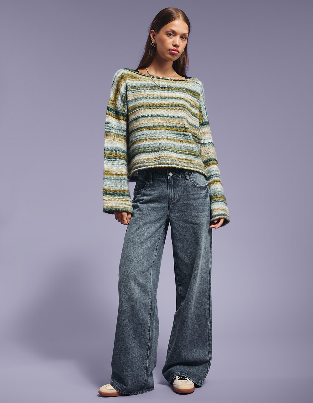 RHYTHM Coastline Womens Sweater - FOREST