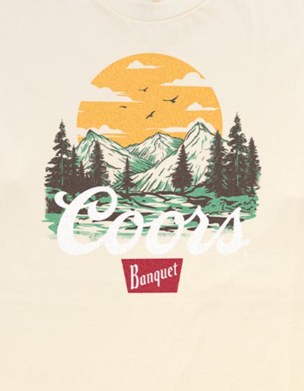 COORS Banquet Nature Unisex Tee - NATURAL
