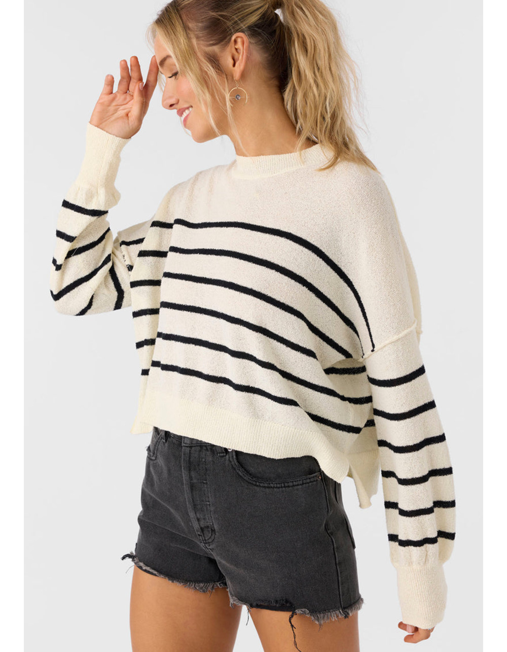 O'NEILL Zephi Womens Sweater - WHITE COMBO