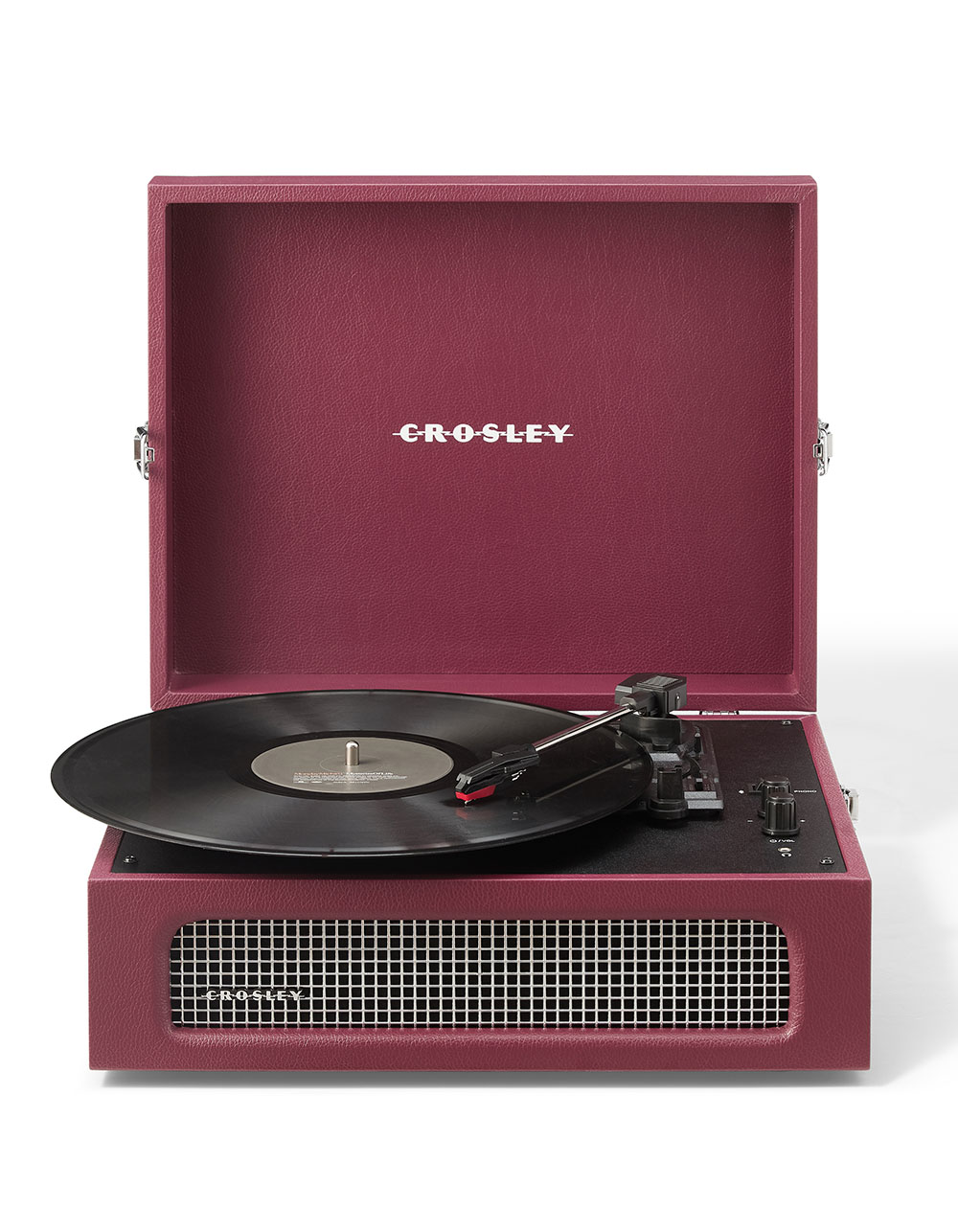 CROSLEY Voyager Record Player - BURGUNDY