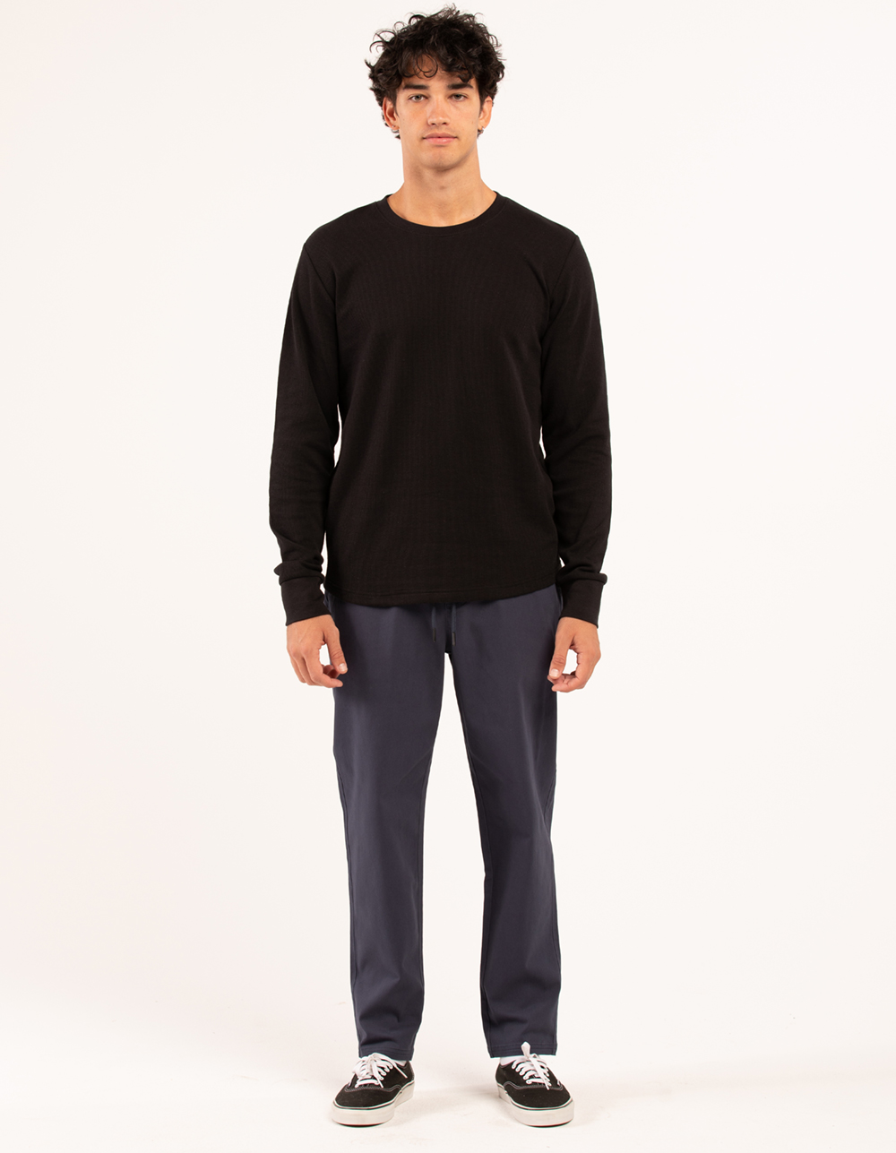 RSQ Mens Twill Pull On Pants - NAVY | Tillys