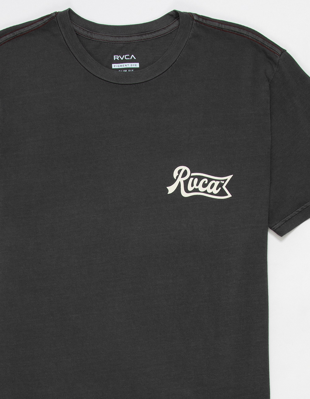RVCA Pen Script Mens Tee - BLACK