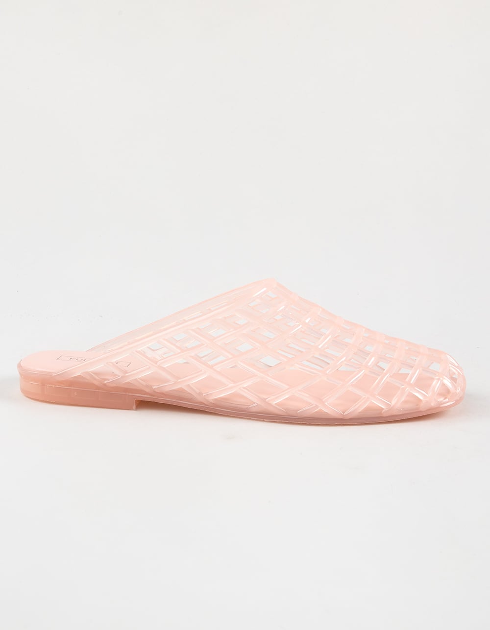 FULL TILT Misha Womens Jelly Mules - LIGHT PINK
