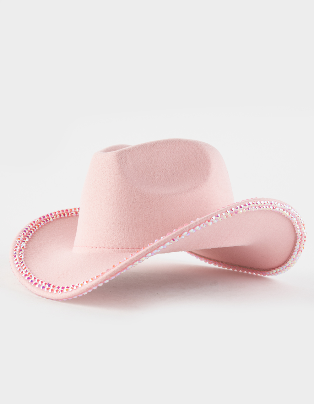 Rhinestone Womens Cowboy Hat LIGHT PINK Tillys