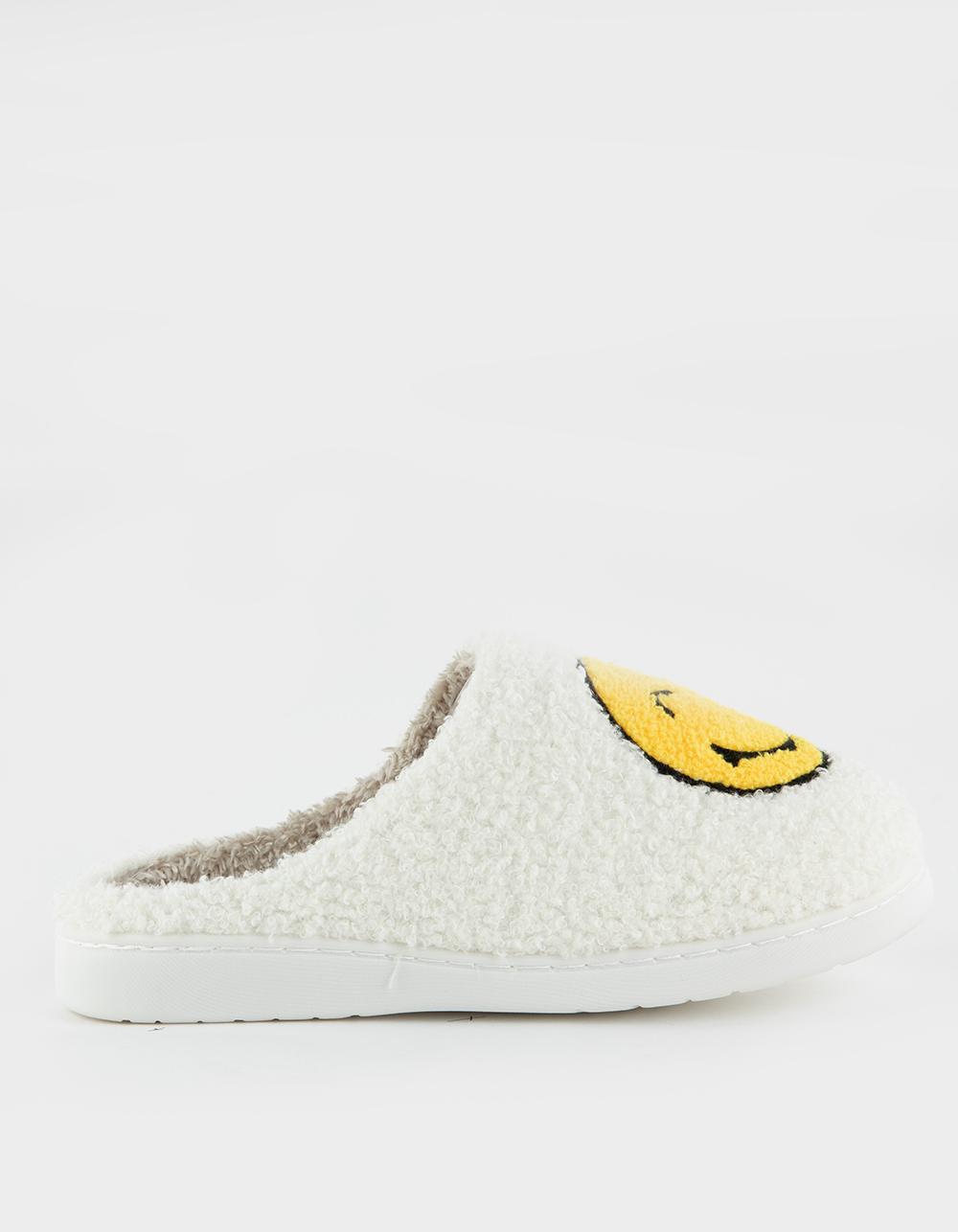 MIA Cozi Happy Face Womens Clog Slippers - OFF WHITE | Tillys