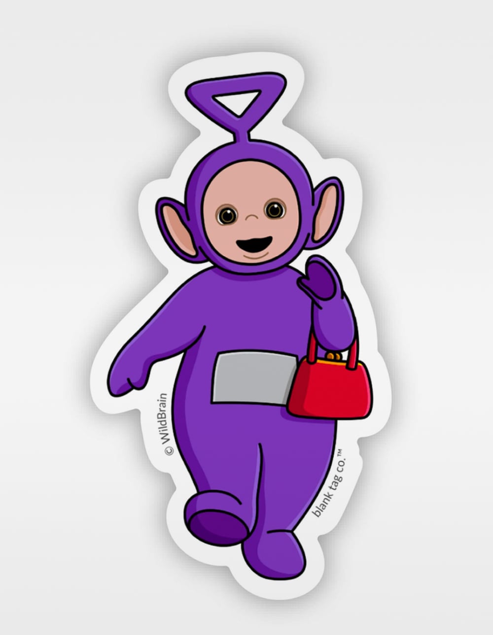 BLANK TAG CO. x Teletubbies Tinky Winky Sticker - MULTI