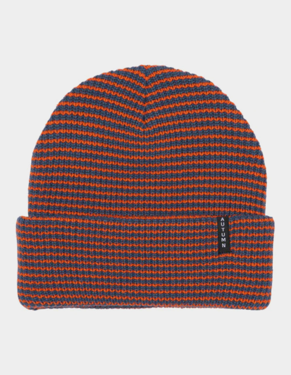 ORANGE HAT TRICK COLORBLOCK STRIPE BEANIE HAT