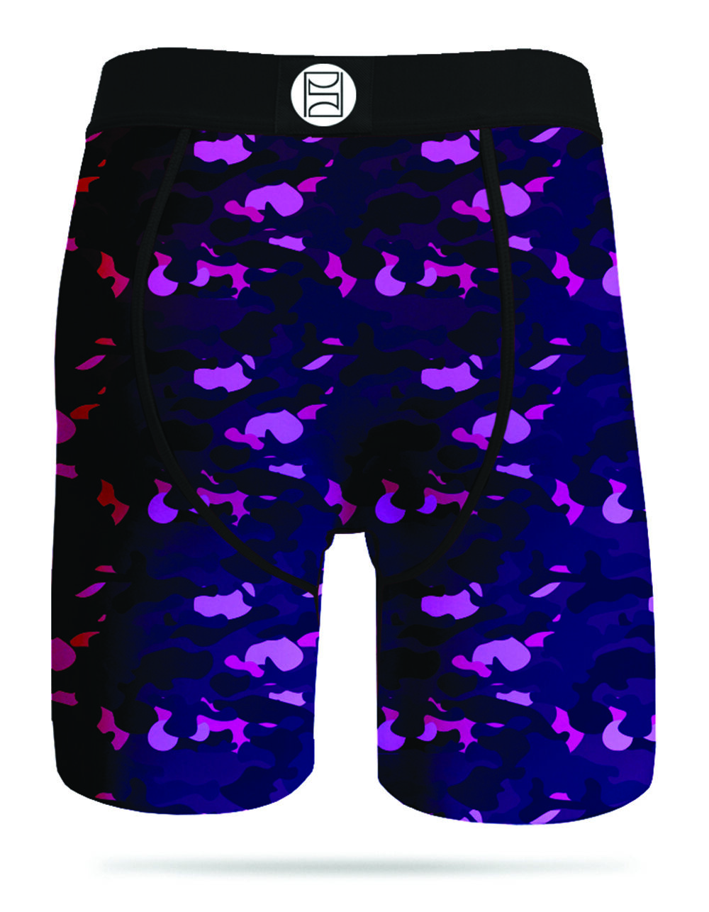 PSD x Sommer Ray Purple Camo Mens Boxer Briefs image number 2