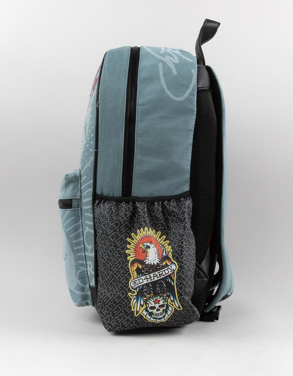 ED HARDY Mick Womens Backpack - DENIM