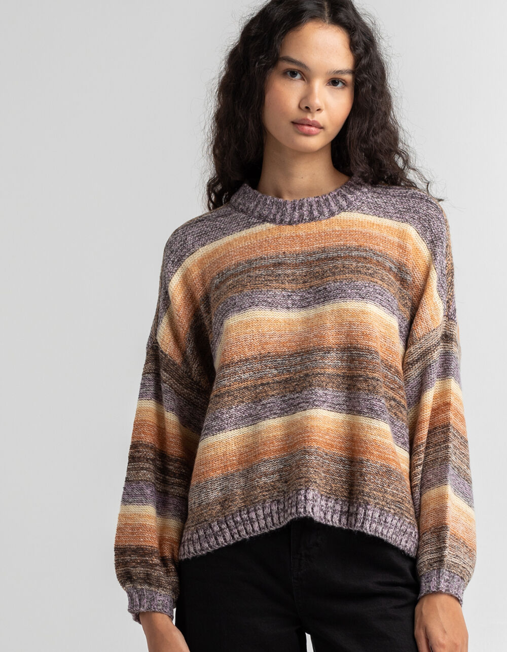 BILLABONG Cuddle Womens Oversized Sweater - PURCO | Tillys