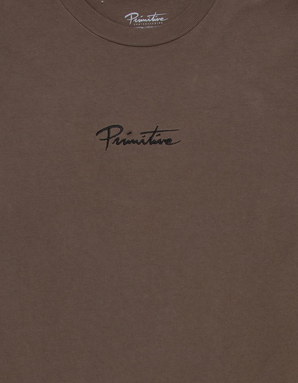 PRIMITIVE Nuevo Mens Long Sleeve Boxy Tee - BROWN