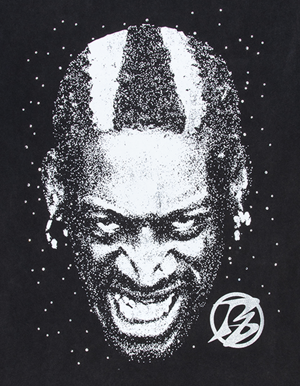 RODMAN BRAND Grind Mens Boxy Tee - WASHED BLACK