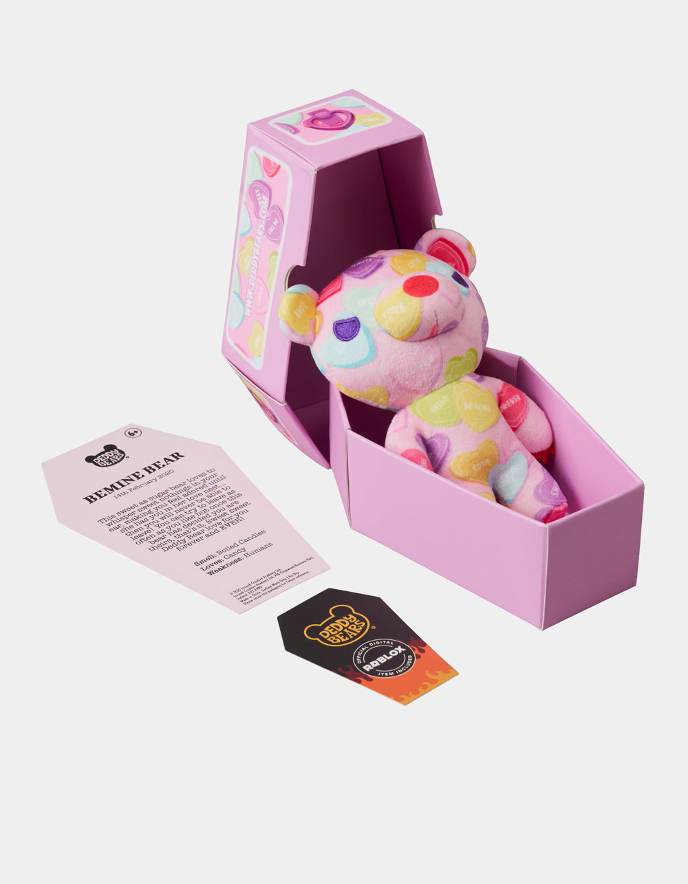 DEDDY BEARS Series 2 Valentine's Edition Assorted 5" Mini Plush - ASST