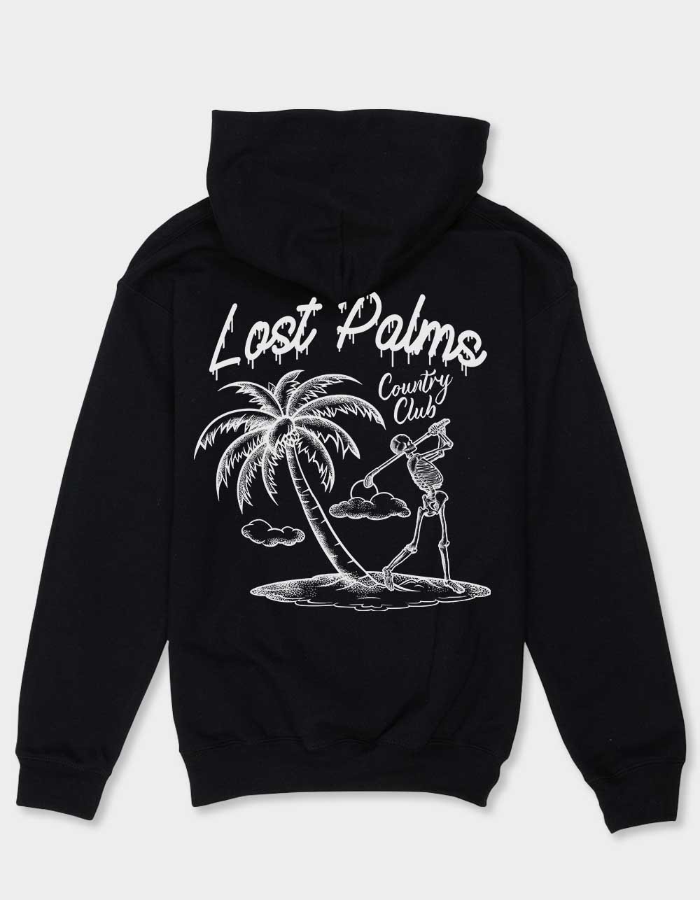 GOLF Lost Palms Country Club Unisex Kids Hoodie - BLACK