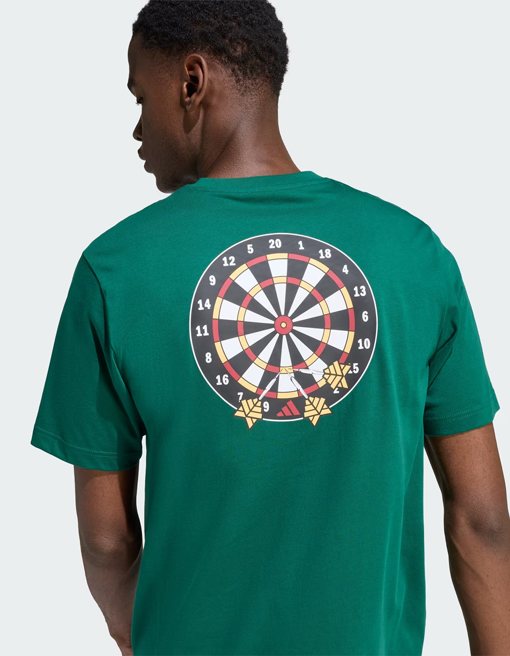 ADIDAS Novelty Dart Mens Pocket Tee - FOREST
