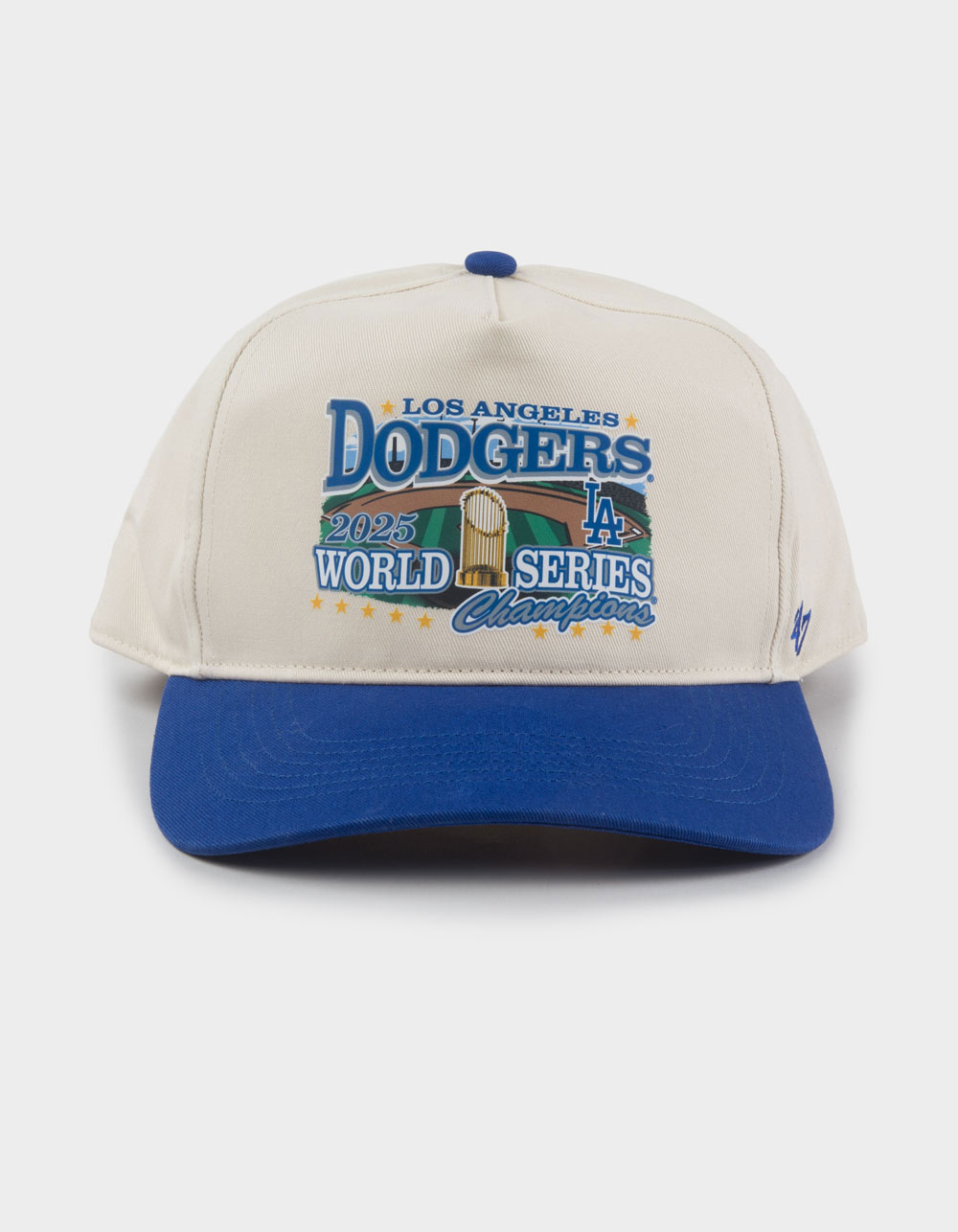 47 BRAND Los Angeles Dodgers World Series Champs '47 Hitch Snapback Hat - BLUE COMBO