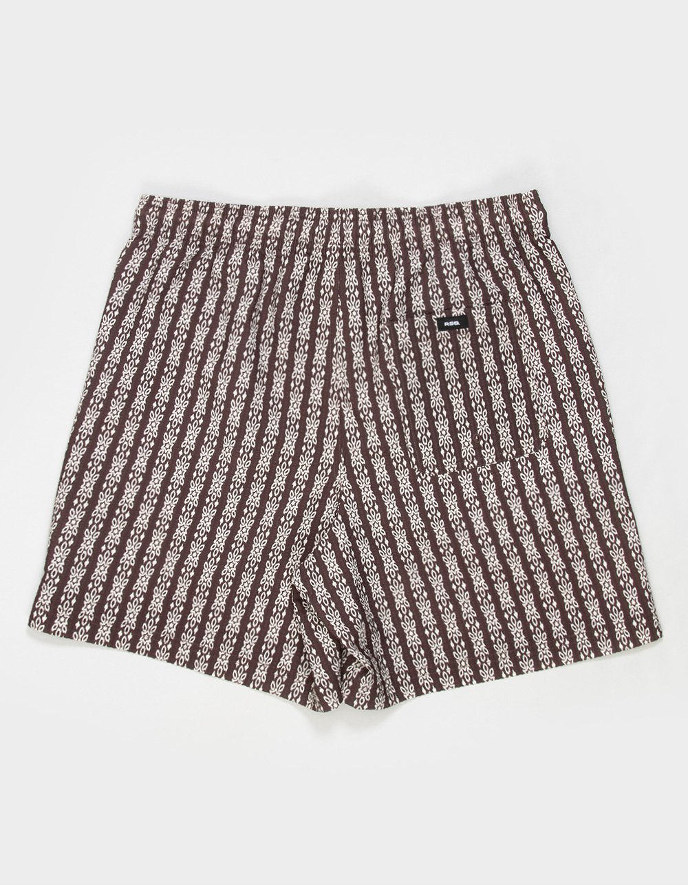 RSQ Mens Seersucker 6.5" Swim Trunks