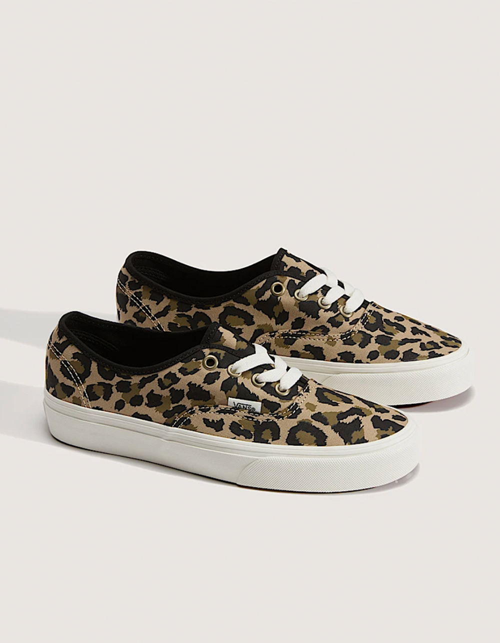 VANS Authentic Womens LEOPARD Print Shoes
