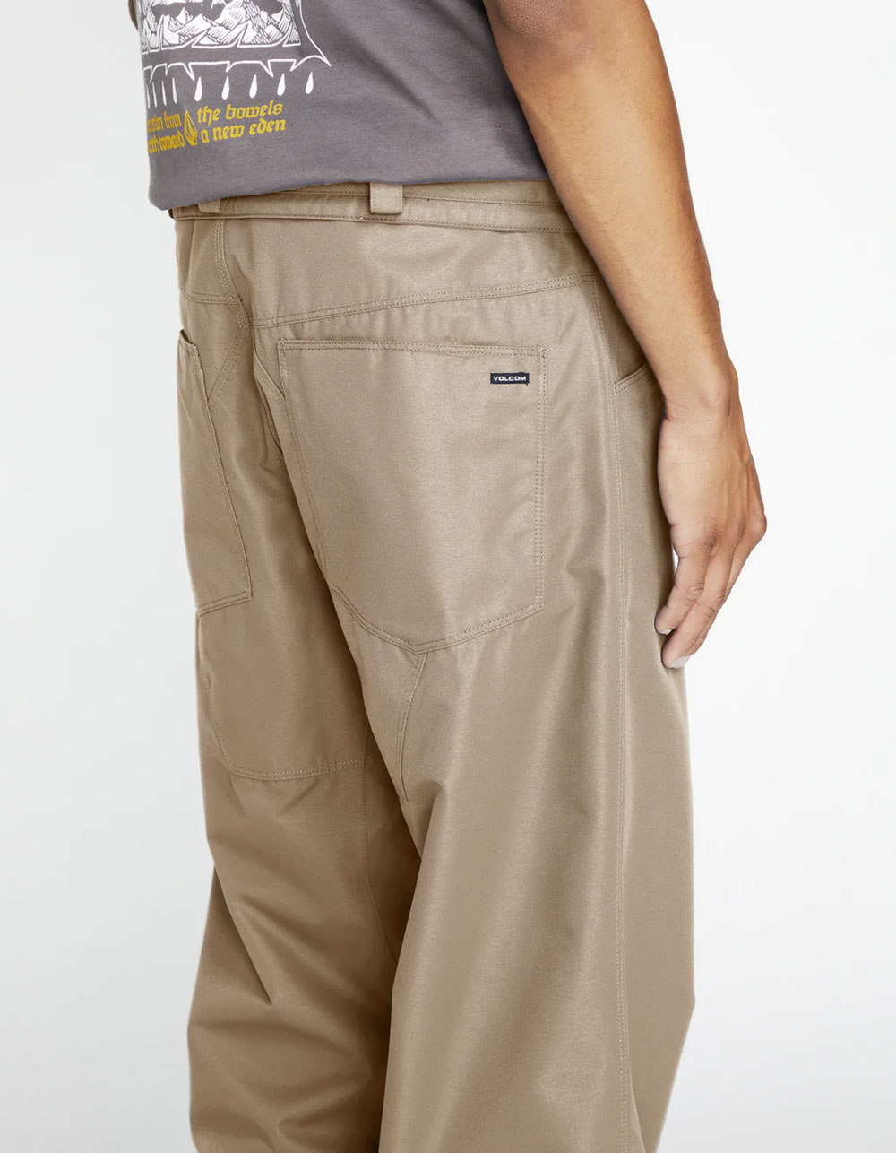 5Pocket Mens Snow Pants DK KHAKI Tillys