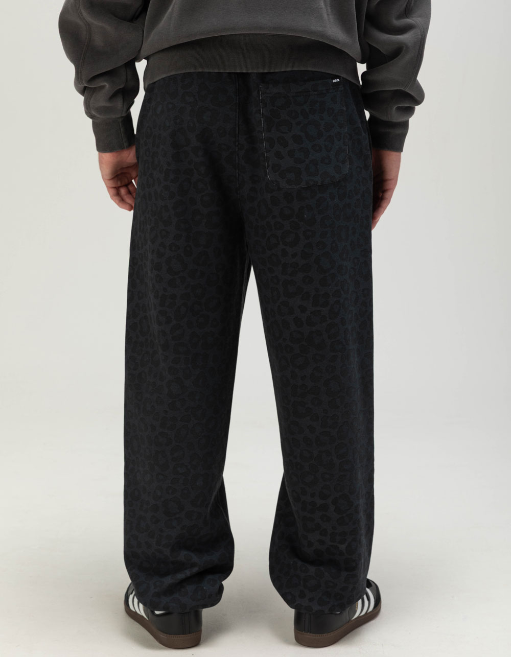 RSQ Mens LEOPARD Print Baggy Sweatpants