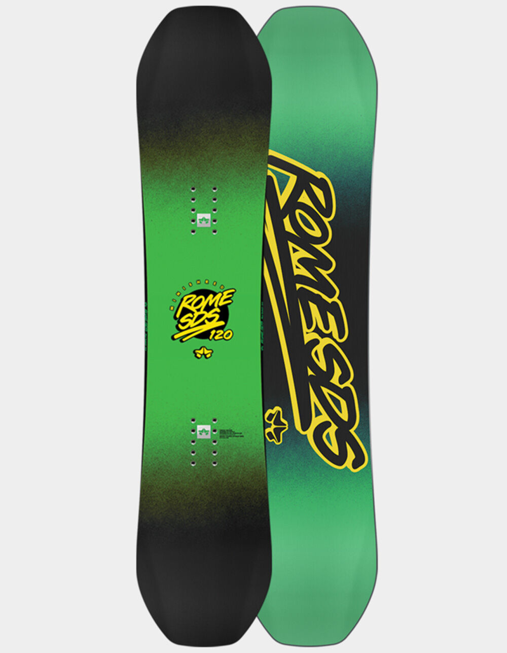 ROME SNOWBOARDS Minishred 100 Youth Snowboard GREEN COMBO Tillys