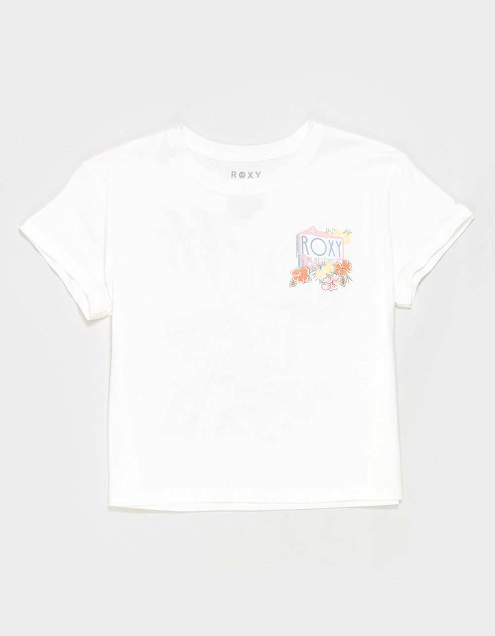 ROXY Resort Girls Tee - WHITE