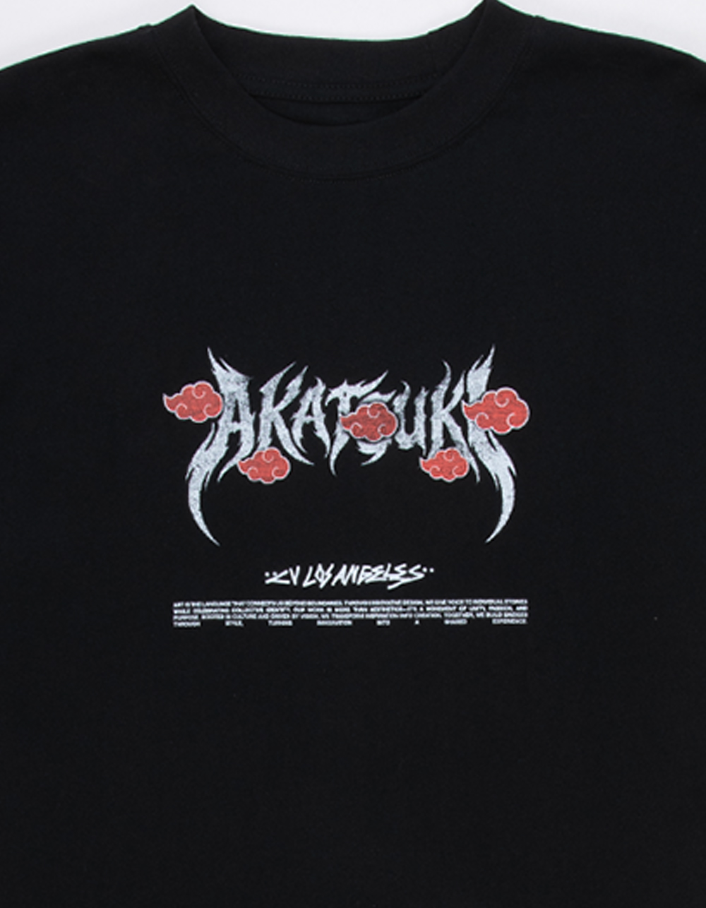 CVLA x Naruto The Last Itachi Mens Boxy Tee - BLACK