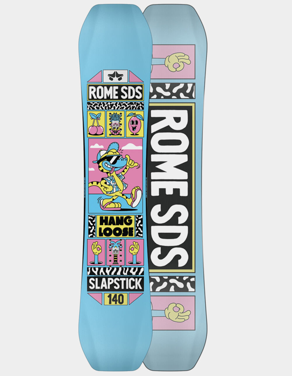 ROME SNOWBOARDS Slapstick Kids Snowboard BLUE COMBO Tillys