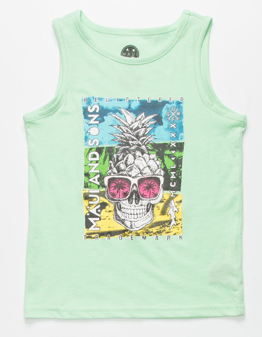 MAUI AND SONS Wild Shark Little Boys Tank & Boardshorts Set (47