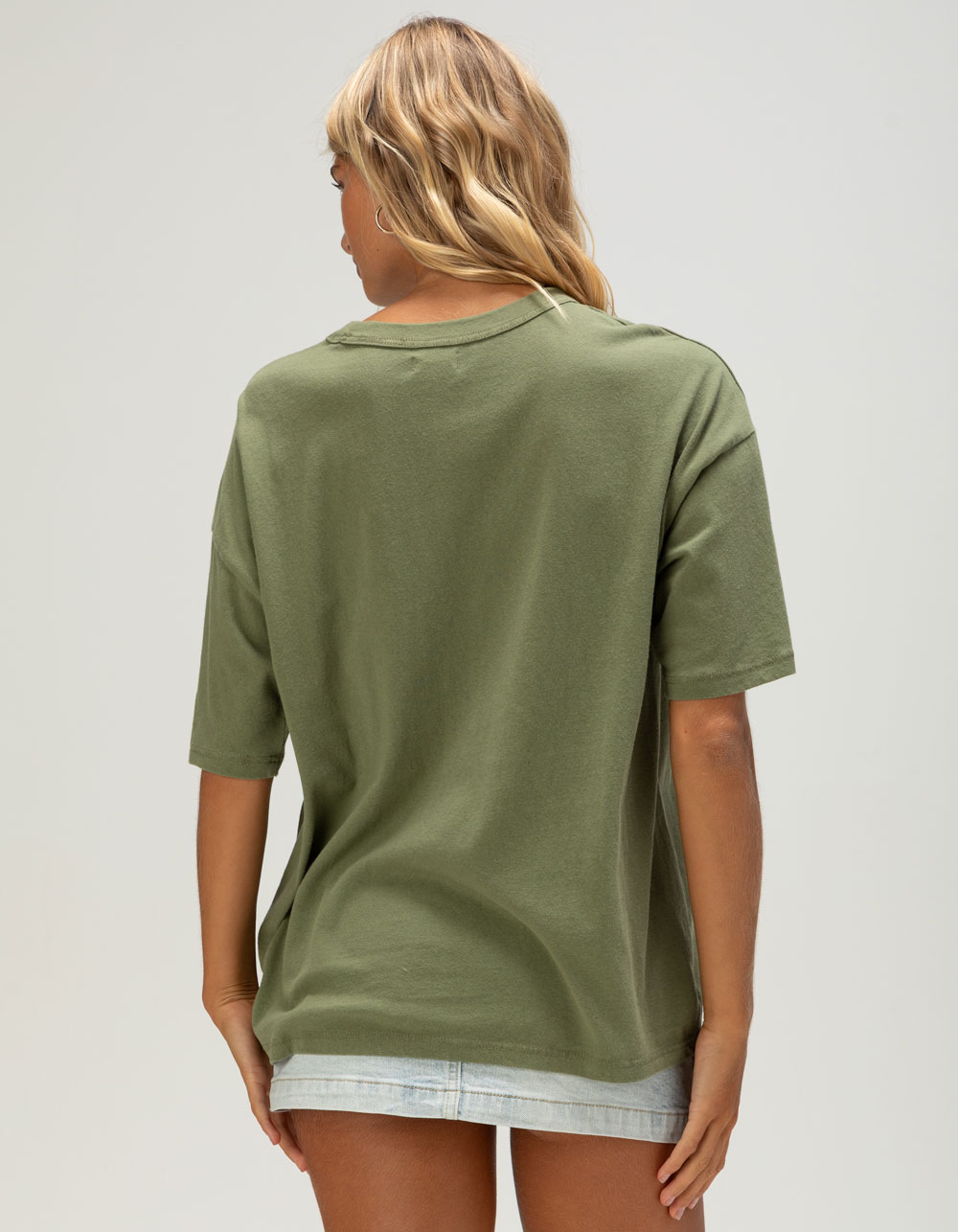 BILLABONG Wave Stamp Womens Tee - SAGE