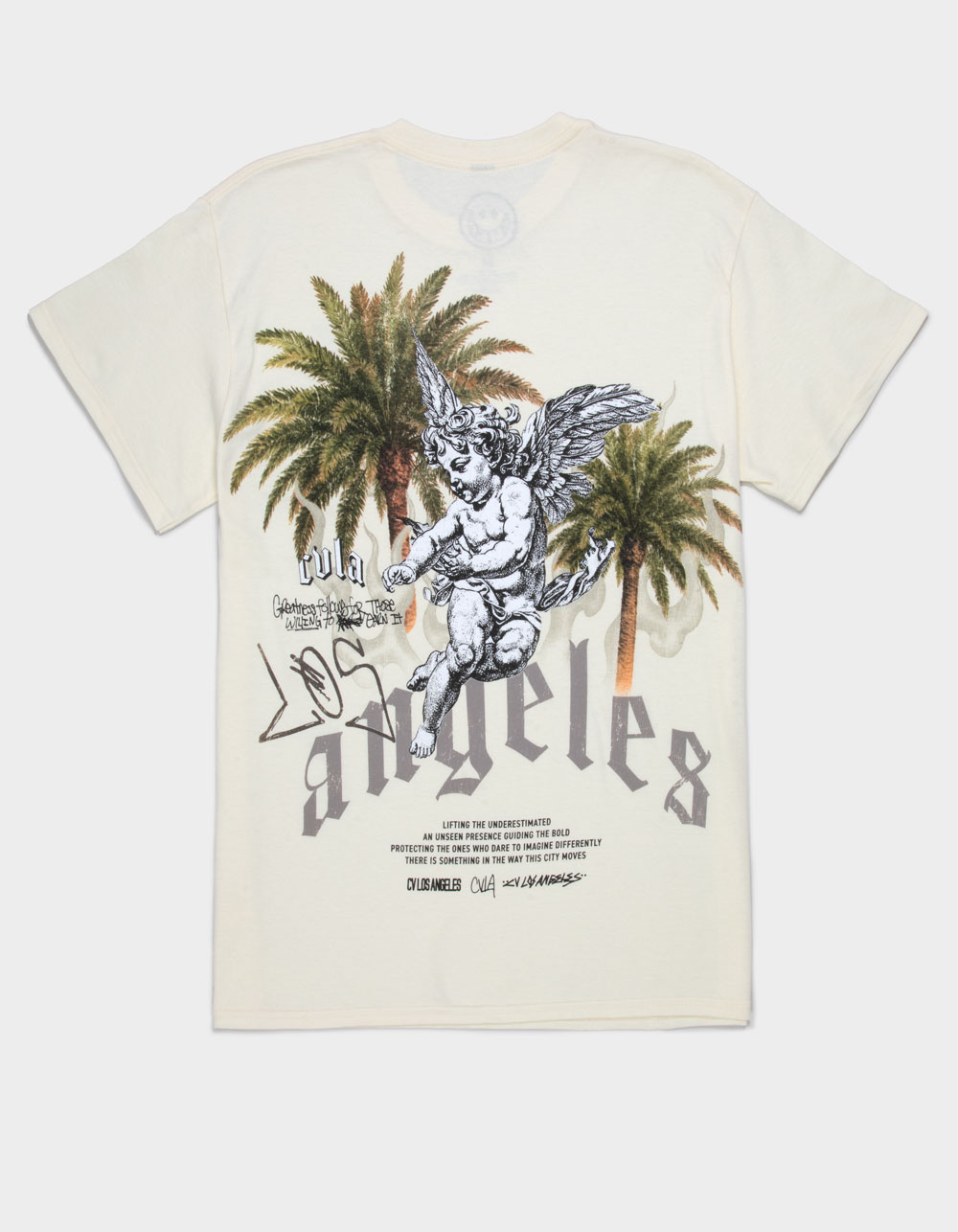 CVLA Greatness Follows Mens Tee - OFF WHITE