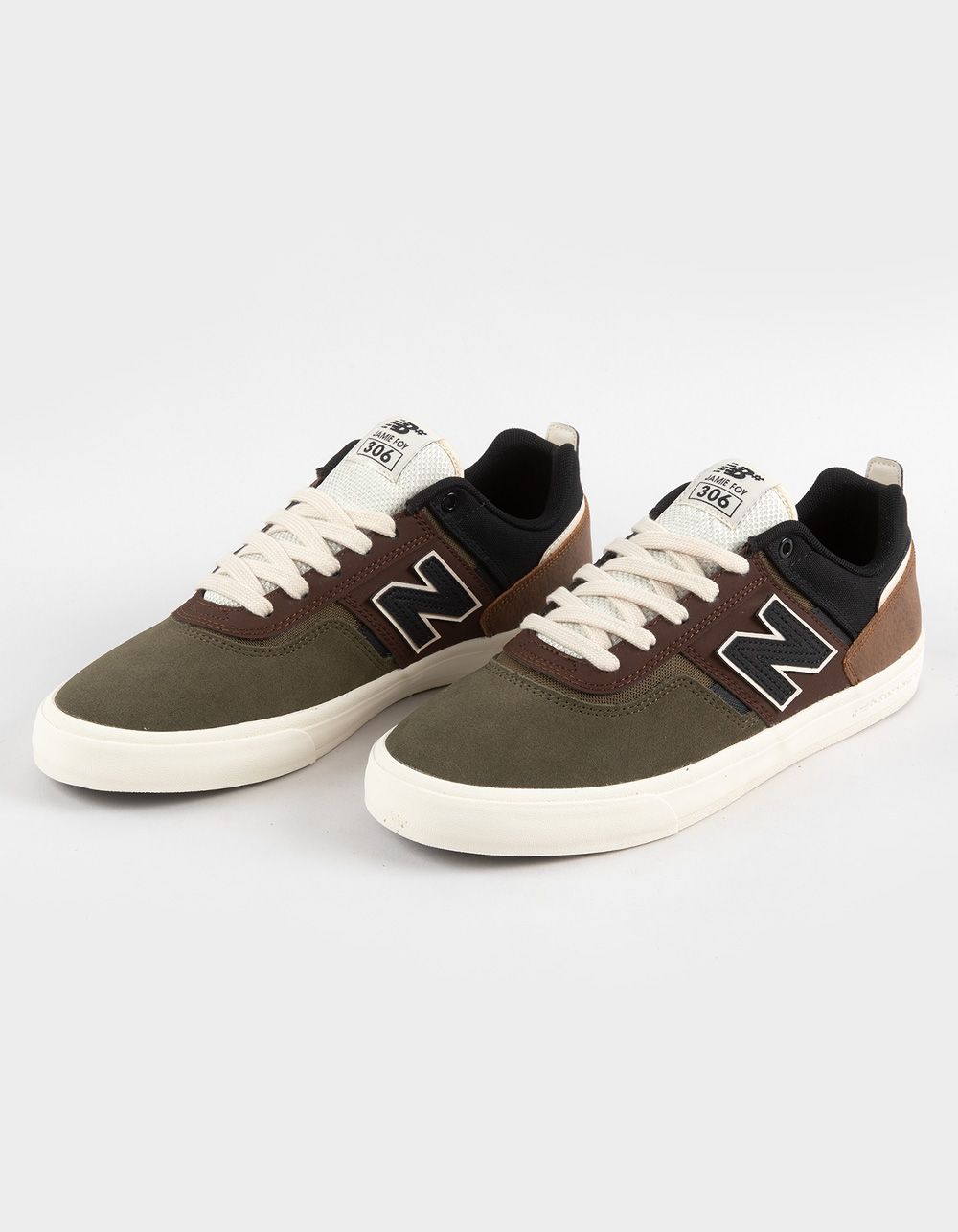 NEW BALANCE Numeric Jamie Foy 306 Mens Shoes - BROWN COMBO